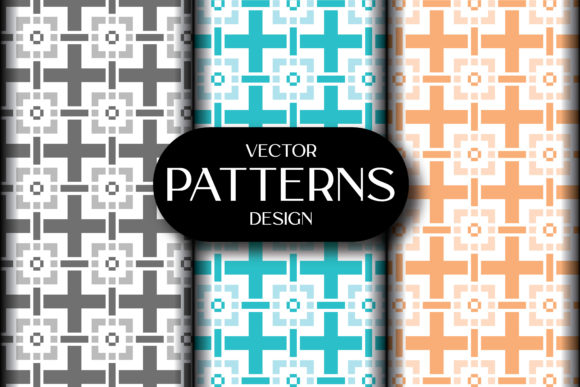 Abstract Geometric Colorful Patterns for Graphics and Patterns
