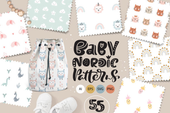 Baby Nordic Patterns: A Designer's Review of Graphics and Patterns