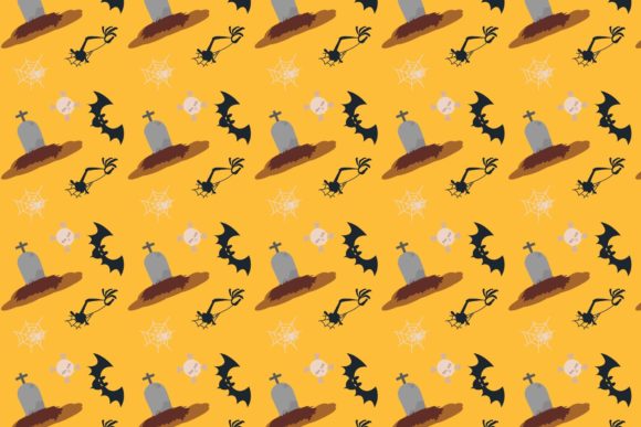 Halloween Patterns Icon-011 for Graphic Design Projects