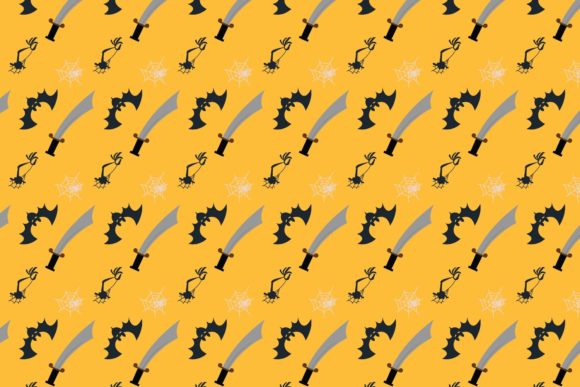 Halloween Patterns Icon-021: A Versatile Graphic Asset for Branding