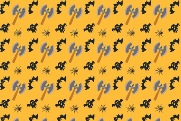 Halloween Patterns Icon-031: A Versatile Graphic Design Asset