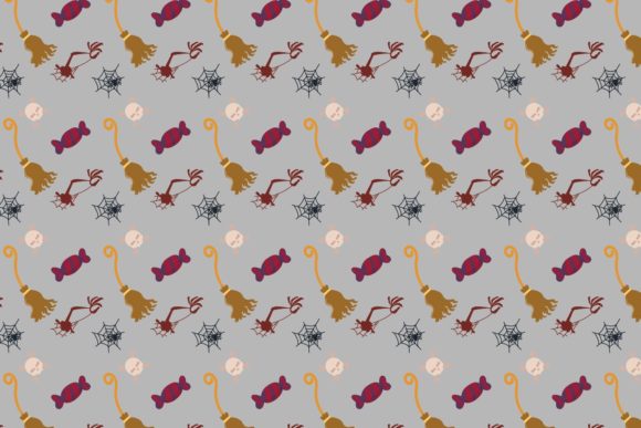 Halloween Patterns Icon-050 Graphics for Crafting
