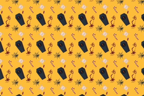 Halloween Patterns Icon-051: A Versatile Graphic Design Asset
