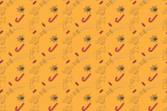 Halloween Patterns Icon-081: A Versatile Graphic Design Asset