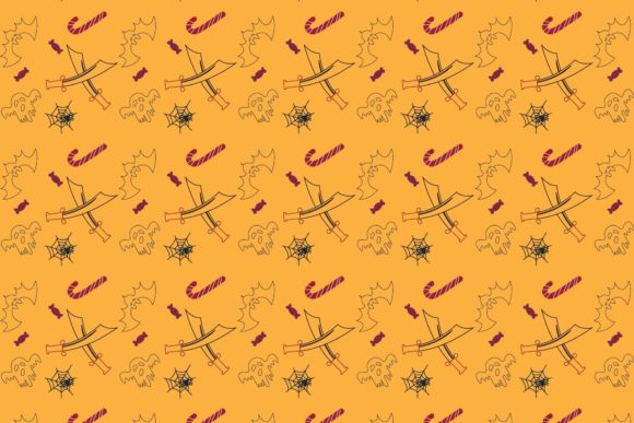 Halloween Patterns Icon-085 Graphics for Handmade Creations
