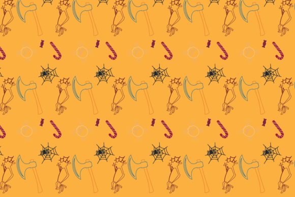 Halloween Patterns Icon-087 Graphics for Crafting