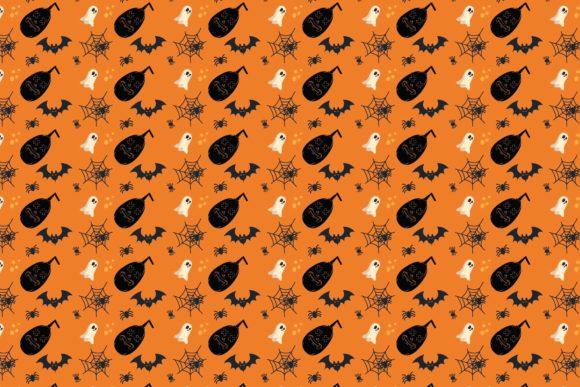 Halloween Patterns Icon-122: A Graphic Design Asset for Festive Branding