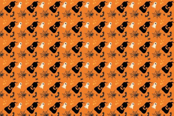 Halloween Patterns Icon-125 Graphics for Web and Print
