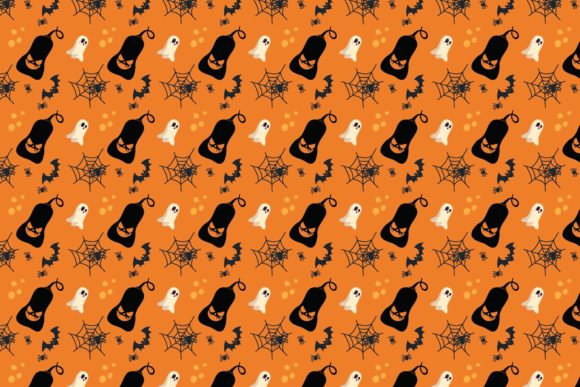Halloween Patterns Icon-130: A Graphic Design Asset for Seasonal Content