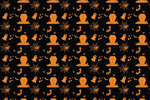 Halloween Patterns Icon-139: A Graphic Design Asset for Seasonal Projects