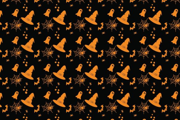Halloween Patterns Icon-206: A Graphic Design Asset for Seasonal Sellers