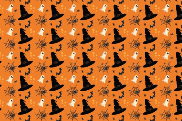 Halloween Patterns Icon-236: A Designer's Review for Web Graphics