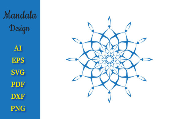 Mandala Design for Patterns Vol.18: Premium Graphics and Patterns for Makers