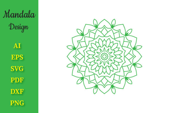 Mandala Design for Patterns Vol.35 – A Versatile Graphic Asset for Creative Sellers