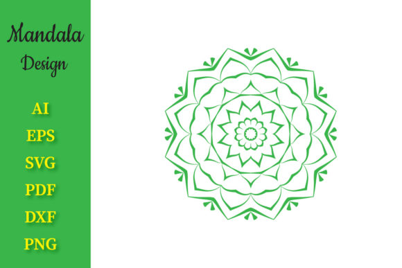Mandala Design for Patterns Vol.42 – A Versatile Graphic Asset