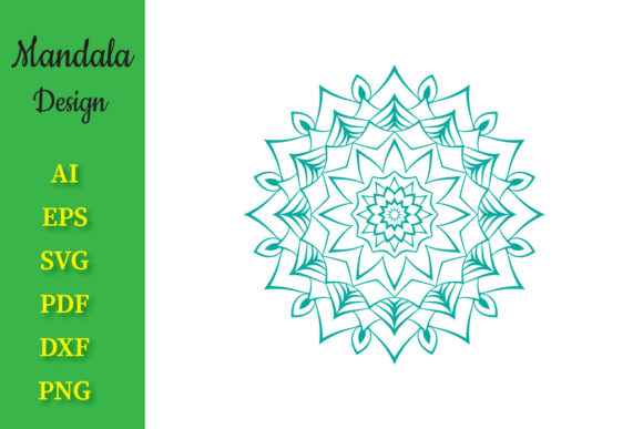 Mandala Design for Patterns Vol.43 – A Graphic Asset for Creative Projects