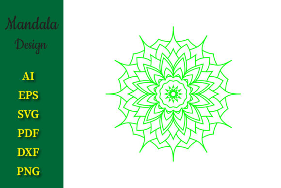 Mandala Design for Patterns Vol.48 – A Graphic Asset for Creative Projects