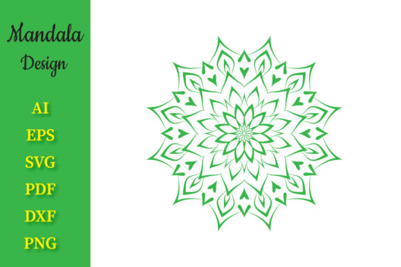 Mandala Design for Patterns Vol.52 – A Versatile Graphic Asset for Branding
