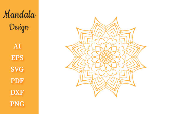 Mandala Design for Patterns Vol.53 – A Versatile Graphic Asset