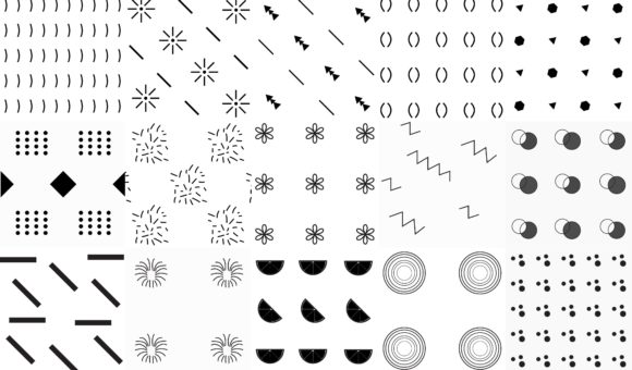 Reviewing 15 Patterns Set for Modern Graphics and Brand Projects