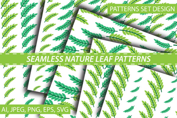 Seamless Nature Leaf Patterns for Modern Graphics