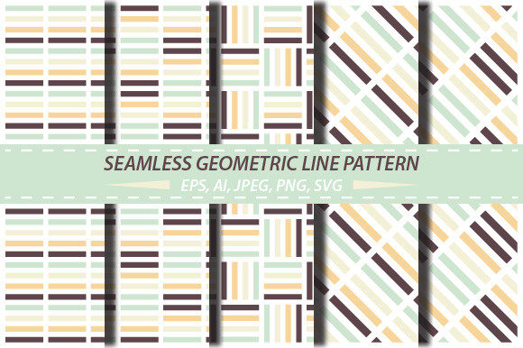 Simple Patterns Line Shapes Graphics for Modern Branding