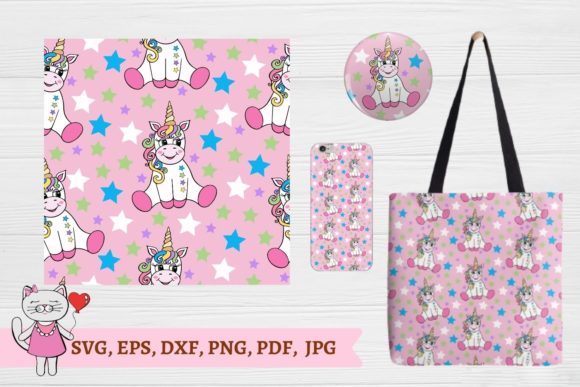 Unicorn Seamless Patterns: Premium Graphics for Brand Identity